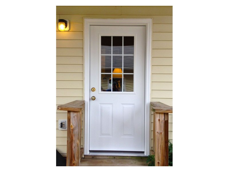 32in x 80in Steel Entry Door