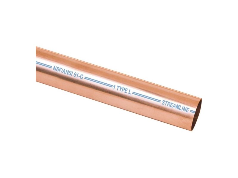 3/4in x 10ft Copper Pipe Type L