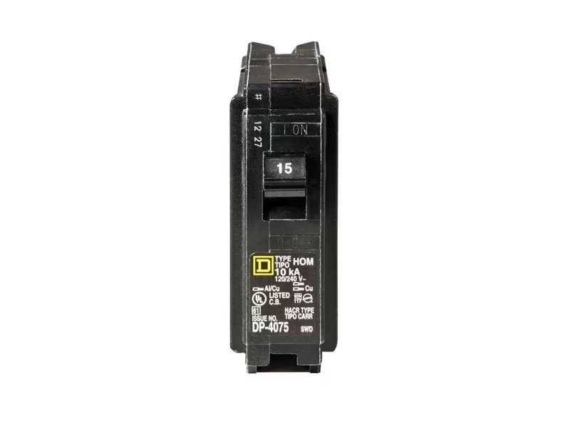 15A Single Pole Breaker